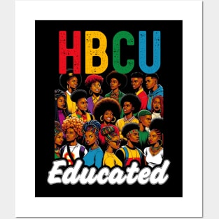 HBCU Educated Grads and Alum Posters and Art